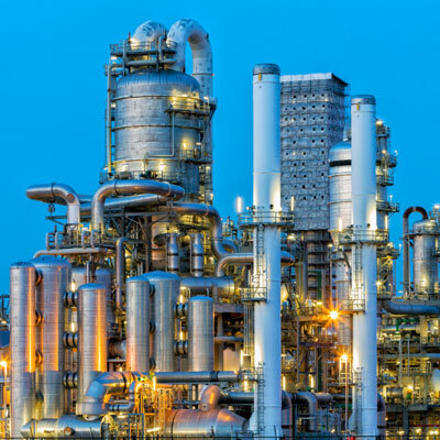Carbon Steel ASME SA105 Screwed Flanges in Oil & Gas Industry
